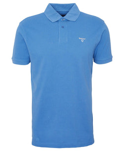 Barbour Sports Polo Top - Federal Blue - Lucks of Louth
