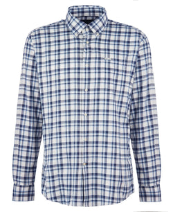 Barbour Turville Regular Checked Shirt - Blue - Lucks of Louth