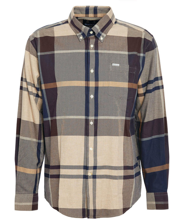 Barbour Bearpark Tailored Shirt - Autumn Stone - Lucks of Louth