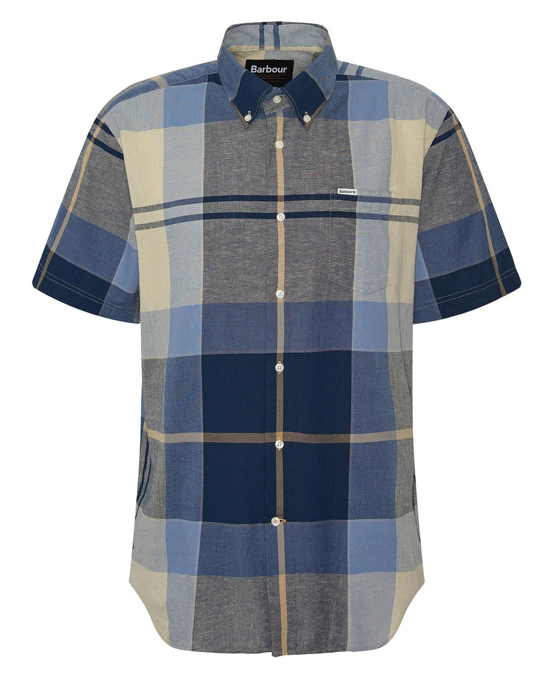 Barbour Douglas Short Sleeved Shirt - River Birch - Lucks of Louth