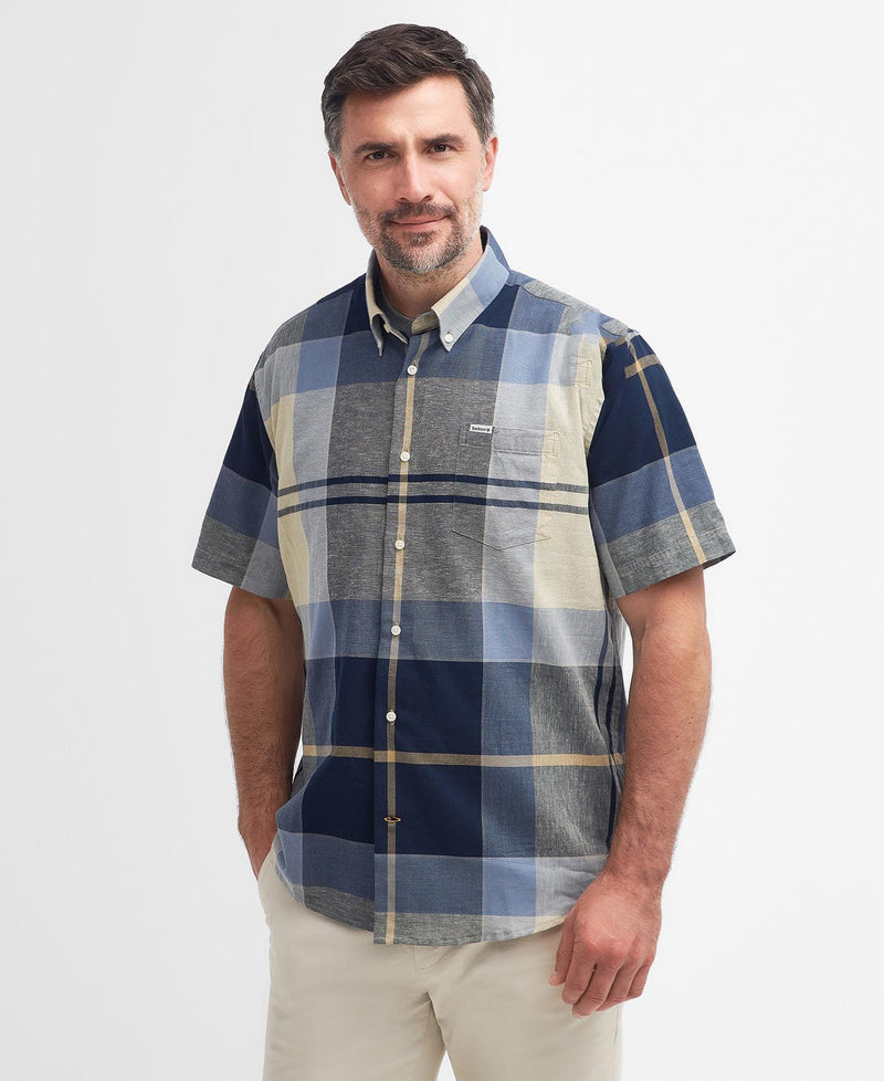 Barbour Douglas Short Sleeved Shirt - River Birch - Lucks of Louth