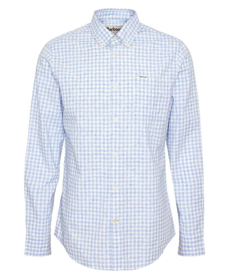 Barbour Kanehill Tailored Shirt - Sky Blue - Lucks of Louth