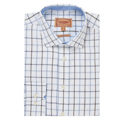 Schoffel Baconsthorpe Tailored Shirt - Mountain Blue - Lucks of Louth