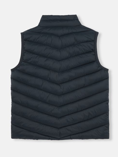 Joules Crofton Packable Padded Gilet - Dark Navy - Lucks of Louth