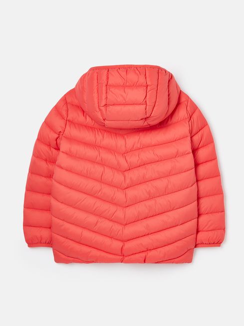 Joules Kinnaird Packable Jacket - Dusty Red - Lucks of Louth