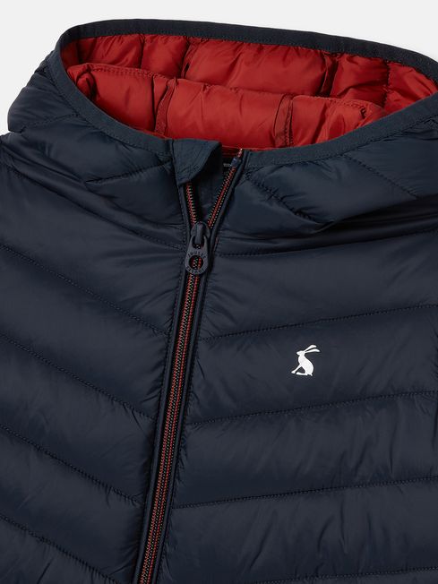 Joules Cairn Packable Coat - Dark Navy - Lucks of Louth