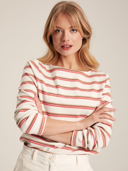 Joules Harbour Top - Multi Stripe - Lucks of Louth
