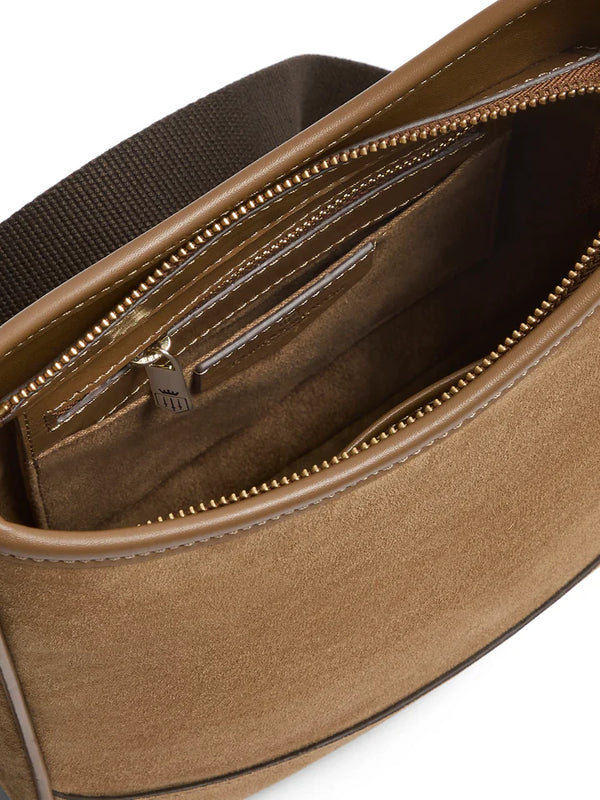 Fairfax & Favor Dartmoor Messenger Bag - Tan Suede - Lucks of Louth