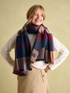 Joules Bracewell Blanket Scarf - Multi Check - Lucks of Louth