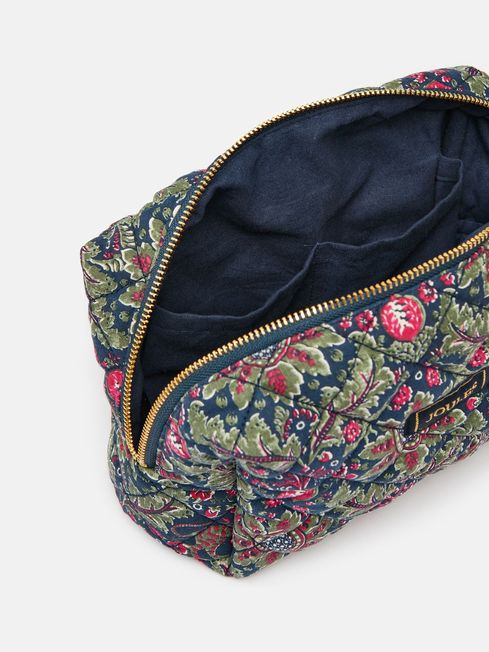 Joules Lillia Wash Bag - Navy Multi - Lucks of Louth