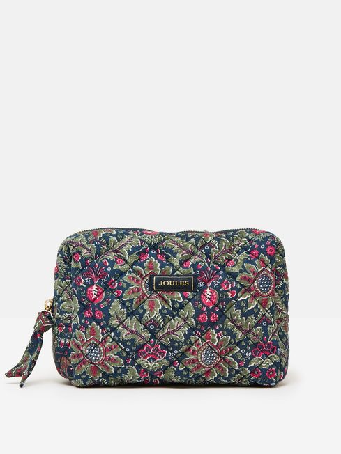 Joules Lillia Wash Bag - Navy Multi - Lucks of Louth