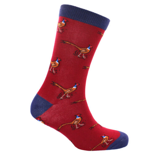 David Aster Socks - Pheasants - Lucks of Louth