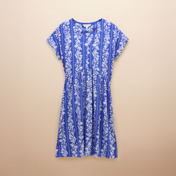 Joules Nia Blue Floral Dress - Lucks of Louth