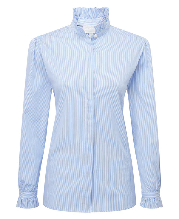 Schoffel Fakenham Shirt - Blue Stripe - Lucks of Louth