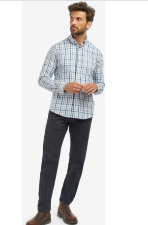 Barbour Hallhill Performance Shirt - Sandstone - Lucks of Louth