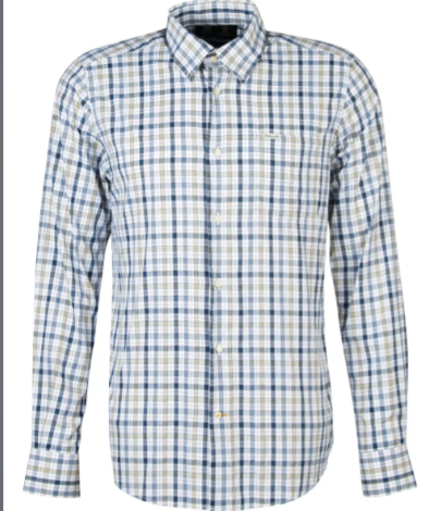 Barbour Hallhill Performance Shirt - Sandstone - Lucks of Louth