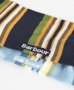 Barbour 2 Pack Summer Stripe Socks - Lucks of Louth