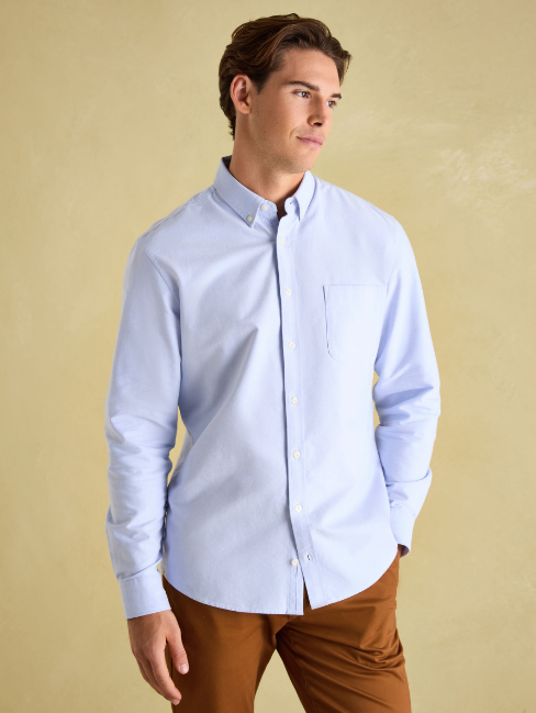 Joules Oxford Classic Shirt - Blue - Lucks of Louth