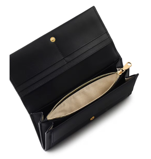 Radley Heritage Lane Large Flap Over Matinee Purse - Black - Lucks of Louth