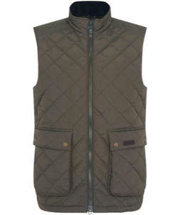 Barbour Fernwood Gilet - Dark Olive - Lucks of Louth