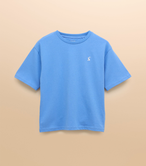 Joules Kids Lets Go T-Shirt - Blue - Lucks of Louth