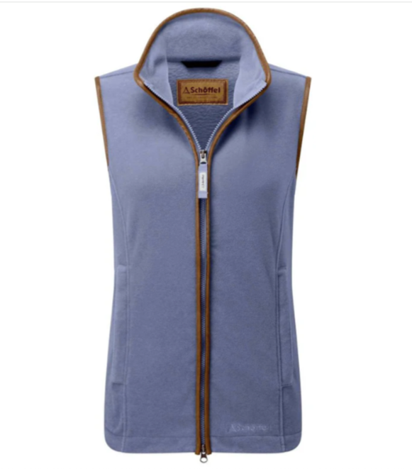 Schoffel Lyndon II Fleece Gilet - Stone Blue - Lucks of Louth