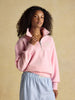 Joules Racquet Quarter Zip Sweatshirt - Pink - Lucks of Louth