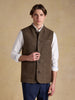 Joules Brown Tweed Gilet