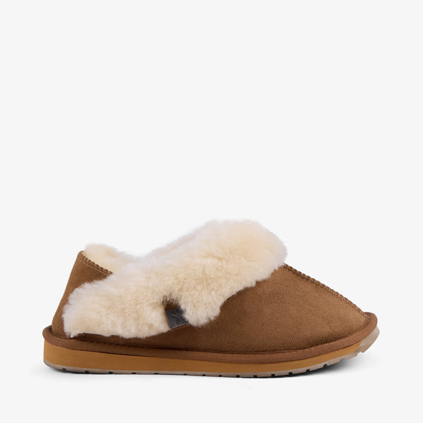 Emu Platinum Balzary Sheepskin Slipper - Chestnut - Lucks of Louth