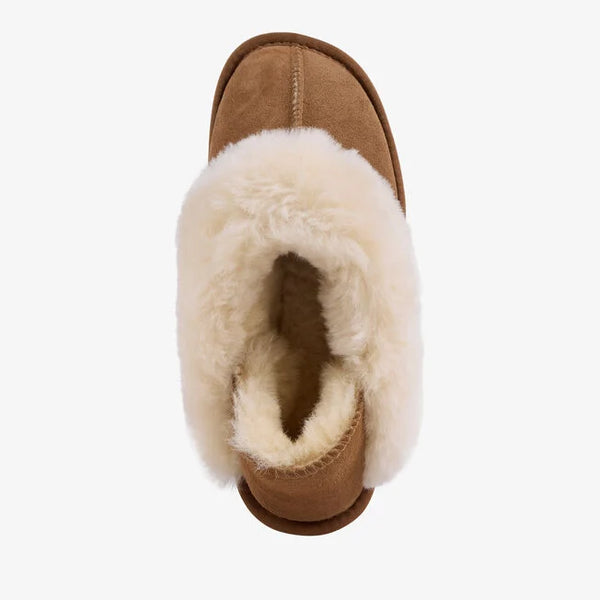 Emu Platinum Balzary Sheepskin Slipper - Chestnut - Lucks of Louth