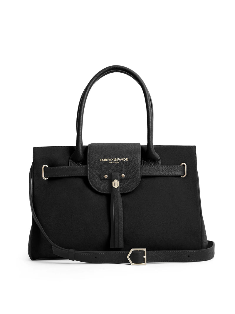 Fairfax & Favor Windsor Handbag - Black - Lucks of Louth