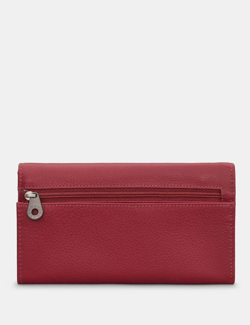 Yoshi Hudson Flap-Over Purse - Cherry Red - Lucks of Louth