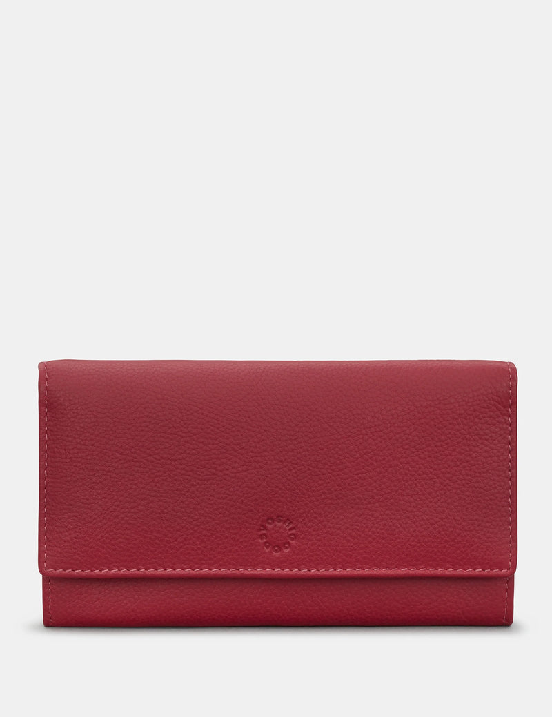 Yoshi Hudson Flap-Over Purse - Cherry Red - Lucks of Louth