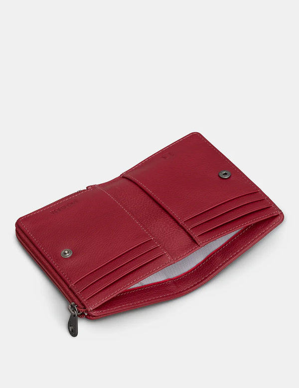 Yoshi Jackson Flapover Purse - Cherry Red - Lucks of Louth