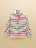 Joules Woozle Stripe Fleece, Khaki Stripe