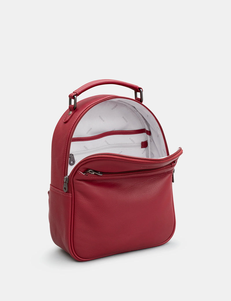 Yoshi Sloan Backpack - Cherry Red - Lucks of Louth