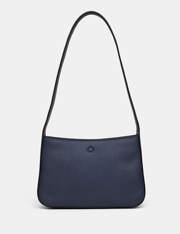 Yoshi Aspen Shoulder Bag - Navy - Lucks of Louth