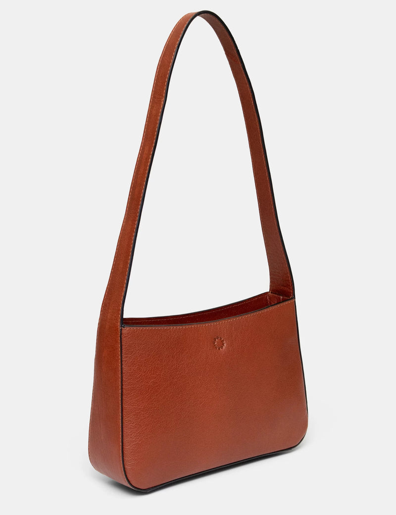 Yoshi Aspen Shoulder Bag - Brown - Lucks of Louth