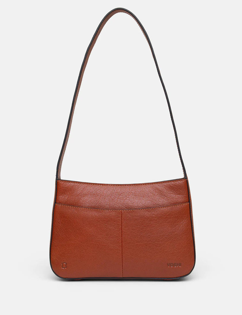 Yoshi Aspen Shoulder Bag - Brown - Lucks of Louth