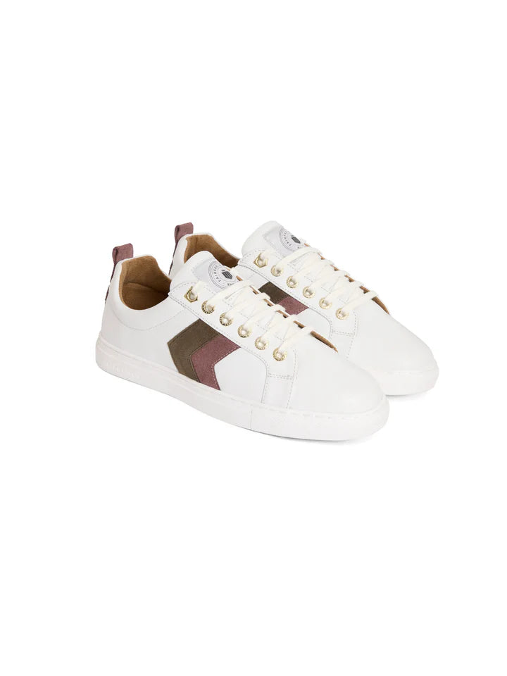 Fairfax & Favor Womens Suede Alexandra Trainer - Heather/Fog - Lucks of Louth