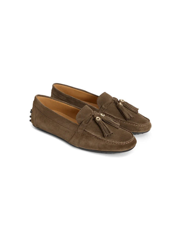 Fairfax & Favor Rutland Driver Shoe - Fog - Lucks of Louth
