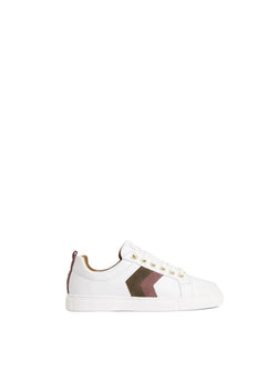 Fairfax & Favor Womens Suede Alexandra Trainer - Heather/Fog - Lucks of Louth