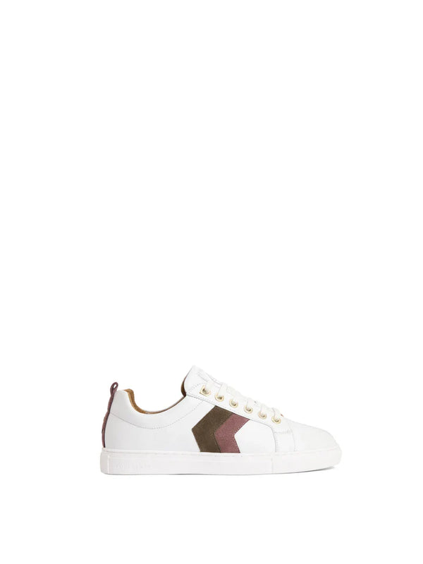 Fairfax & Favor Womens Suede Alexandra Trainer - Heather/Fog - Lucks of Louth