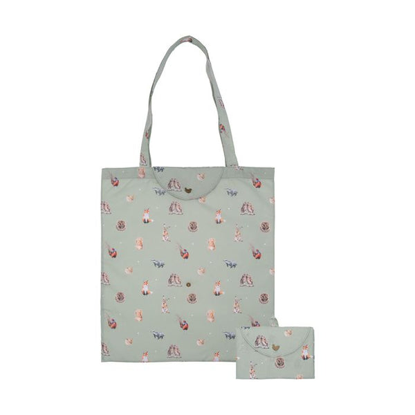 Wrendale Foldable Shopping Bag - Woodlanders - Lucks of Louth