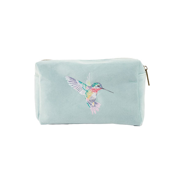Wrendale Hummingbird Makeup Bag - Wisteria Wishes - Lucks of Louth