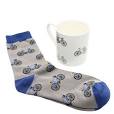 David Aster China Mug & Sock Set - Bicycle - Lucks of Louth