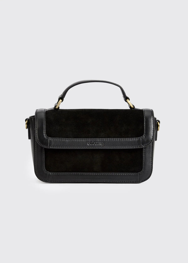Dubarry Eadestown Handbag in suede and Leather - Black