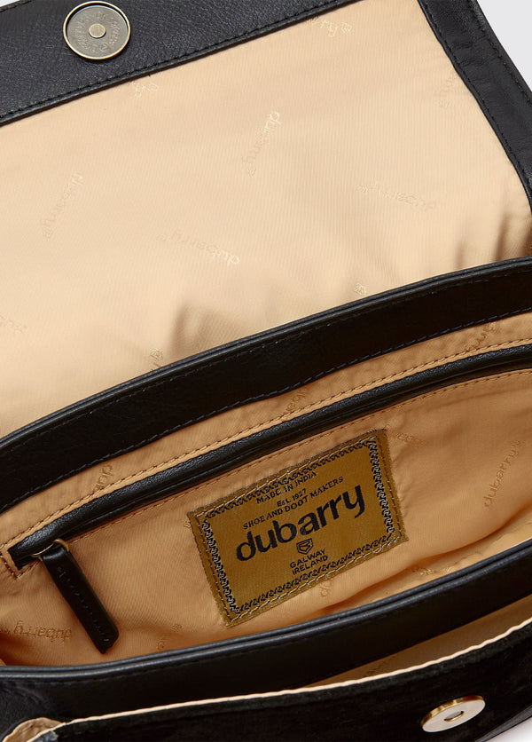 Dubarry Eadestown Handbag in suede and Leather - Black
