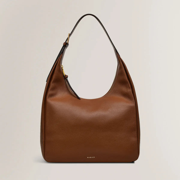 Radley Earl Sreet Zip Top Shoulder Bag,Saddle Brown - Lucks of Louth