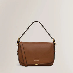 Radley Graffton Street,Flapover Bag,Saddle Brown - Lucks of Louth